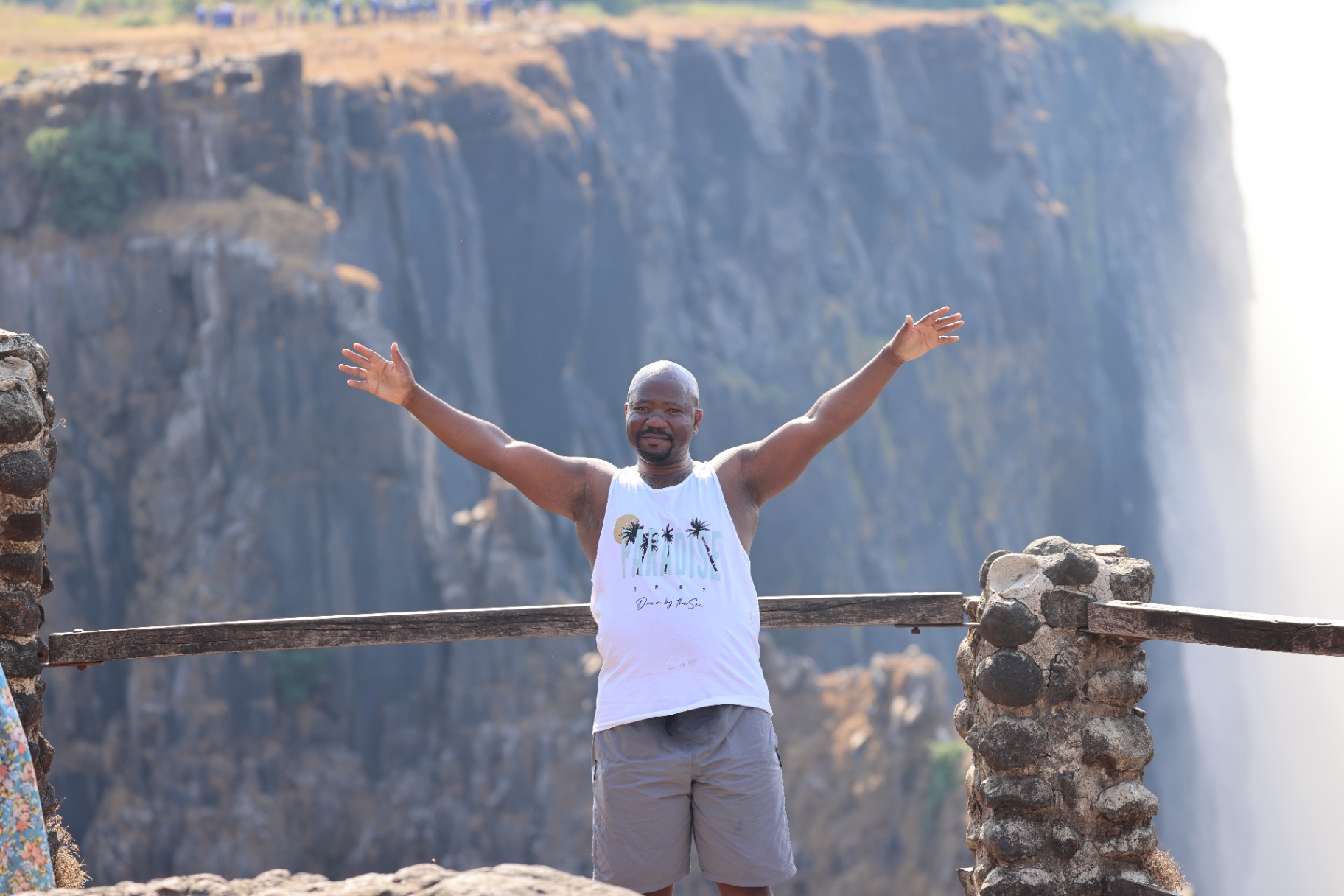 Victoria Falls viewpoint