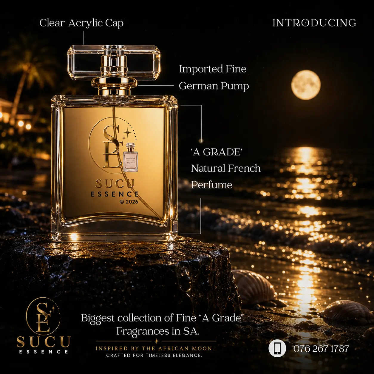 Sucu Essence — inspired by the African Moon